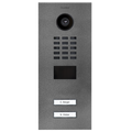 DoorBird IP Video Door Station D2102V, Stainless steel V4A, powder-coated, semi-gloss, DB 703, Part# 423870703
