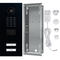 DoorBird IP Video Door Station D2102V, Stainless steel V4A, powder-coated, semi-gloss, RAL 5004, Part# 423863248