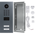   DoorBird IP Video Door Station D2102V, Stainless steel V4A, powder-coated, semi-gloss, RAL 7011, Part# 423863378