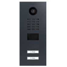 DoorBird IP Video Door Station D2102V, Stainless steel V4A, powder-coated, semi-gloss, RAL 7016, Part# 423870710
