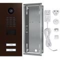   DoorBird IP Video Door Station D2102V, Stainless steel V4A, powder-coated, semi-gloss, RAL 8016, Part# 423863446