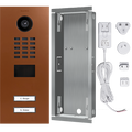 DoorBird IP Video Door Station D2102V, Stainless steel V4A, powder-coated, semi-gloss, RAL 8023, Part# 423863453