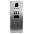 DoorBird IP Video Door Station D2101KV for single family homes, stainless steel V2A, brushed, 1 call button, Part# 423869998
