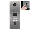 DoorBird IP Video Door Station D2102FV EKEY, stainless steel V2A, brushed, 2 call buttons, prepared for fingerprint reader ekey Home FS OM I, Part# 423870604


