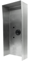 Doorbird Protective-Hood for D2101V Video Door Stations, stainless steel V4A, brushed, Part# 423861480