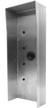 Doorbird Protective-Hood for D2101KV/D2102FV EKEY Video Door Station, stainless steel V4A, brushed, Part# 423862852