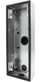 DoorBird D2102V/D2103V/D2101FV EKEY Surface-mounting housing (backbox), Stainless steel V4A (salt-water resistant), brushed, Part# 423865389