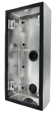 DoorBird D2101V surface-mounting housing (backbox), Stainless steel V4A (salt-water resistant), brushed, Part# 423862661
