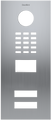 Doorbird Front panel for DoorBird D2102V, Stainless steel V4A (salt-water resistant), brushed, Part# 423865365