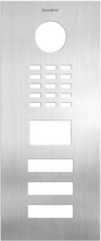 Doorbird Front panel for DoorBird D2103V, stainless steel V2A, brushed, Part# 423860858