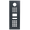Doorbird Front panel (e.g. as replacement part) for DoorBird D2101KV, Stainless steel V4A, powder-coated, semi-gloss, RAL 7016, Part# 423868083
