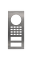 Doorbird  Front panel for DoorBird D1101V Surface-mount, stainless steel V2A, brushed, Part# 423867390