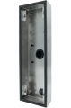 DoorBird D2104V/D2105V/D2106V Surface-mounting housing (backbox), Stainless steel V4A (salt-water resistant), brushed, Part# 423867840