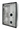 DoorBird D2107V/D2108V/D2110V Surface-mounting housing (backbox), Stainless steel V4A (salt-water resistant), brushed, Part# 423867864