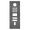 Doorbird Front panel (e.g. as replacement part) for DoorBird D2102FV EKEY, Stainless steel V4A, powder-coated, semi-gloss, DB 703, Part# 423868403