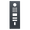 Doorbird Front panel (e.g. as replacement part) for DoorBird D2102FV EKEY, Stainless steel V4A, powder-coated, semi-gloss, RAL 7016, Part# 423868410