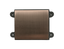 Doorbird Engravable stainless steel panel for DoorBird D2101xH, Stainless steel V4A, brushed, PVD coating with bronze-finish, Part# 423866546