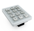 Doorbird Keypad Module with 12x stainless steel keys, for DoorBird D1101KH Classic, D1101KH Modern, D2101KV, D2101KH, D2101IKH and D2101FPBK, Part# 423866355