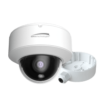 Speco VLD5, 2MP HD-TVI Dome Camera, IR, 2.8mm Fixed Lens, w/ Junction Box, White, Part# VLD5