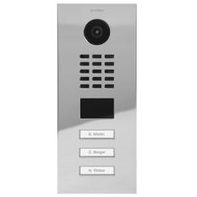 DoorBird IP Video Door Station D2103V, Stainless steel V4A, high-gloss polished, PVD coating with chrome-finish, LAST ORDER CALL, Part#  423862586