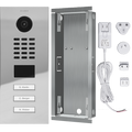 DoorBird IP Video Door Station D2103V, Stainless steel V4A, high-gloss polished, PVD coating with chrome-finish, LAST ORDER CALL, Part#  423862586
