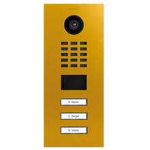 DoorBird IP Video Door Station D2103V, Stainless steel V4A, powder-coated, semi-gloss, RAL 1004, LAST ORDER CALL, Part# 423863521