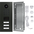 DoorBird IP Video Door Station D2103V, Stainless steel V4A, powder-coated, semi-gloss, RAL 6006, LAST ORDER CALL, Part# 423863736