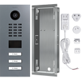 DoorBird IP Video Door Station D2103V, Stainless steel V4A, powder-coated, semi-gloss, RAL 7001, LAST ORDER CALL, Part#  423863774