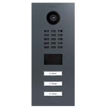 DoorBird IP Video Door Station D2103V, Stainless steel V4A, powder-coated, semi-gloss, RAL 7015, LAST ODER CALL, Part# 423863811