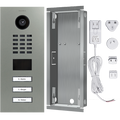DoorBird IP Video Door Station D2103V, Stainless steel V4A, powder-coated, semi-gloss, RAL 7023, LAST ORDER CALL, Part# 423863828