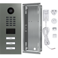 DoorBird IP Video Door Station D2103V, Stainless steel V4A, powder-coated, semi-gloss, RAL 7033, LAST ORDER CALL, Part# 423863835