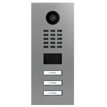 DoorBird IP Video Door Station D2103V, Stainless steel V4A, powder-coated, semi-gloss, RAL 7044, LAST ORDER CALL, Part# 423863842