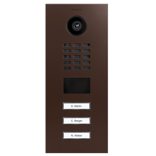 DoorBird IP Video Door Station D2103V, Stainless steel V4A, powder-coated, semi-gloss, RAL 8011, LAST ORDER CALL, Part# 423863866