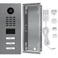 DoorBird IP Video Door Station D2103V, Stainless steel V4A, powder-coated, semi-gloss, RAL 9007, LAST ORDER CALL, Part# 423863927