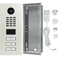 DoorBird IP Video Door Station D2103V, Stainless steel V4A, powder-coated, semi-gloss, RAL 9010, LAST ORDER CALL, Part# 423862647