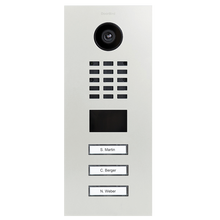 DoorBird IP Video Door Station D2103V, Stainless steel V4A, powder-coated, semi-gloss, RAL 9016, LAST CALL ORDER, Part# 423862654