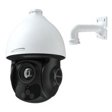 SPECO O4P25X 4MP 25x 4.8-120mm lens Indoor/Outdoor IP PTZ Camera with Included Wallmount, White Housing, NDAA