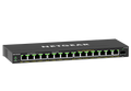 NETGEAR 16-Port PoE+ Gigabit Ethernet Plus Switch (180W) with 1 SFP Port, Part# GS316EP-100NAS