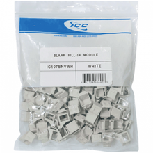 ICC Module, Blank, 100 PK, White, Part# IC107BNVWH