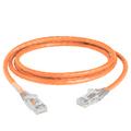 ICC Patch Cord, CAT 6, Clear Boot, Orange, 3', Part# ICPCST03OR