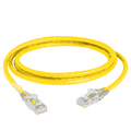 ICC Patch Cord, CAT 6, Clear Boot, Yellow, 7', Part# ICPCST07YL