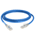 ICC Patch Cord, CAT 6, Clear Boot, Blue, 10', Part# ICPCST10BL