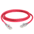 ICC Patch Cord, CAT 6, Clear Boot, Red, 14', Part# ICPCST14RD