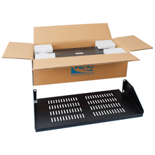 ICC Rack Shelf, 10" Single-Sided Vented, 2 RMS, 2 Pack of ICCMSRSV10, Part# ICCMSRSVC1