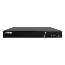 Speco 24 Channels Hybrid Recorder - 8 TVI + 8 Hybrid (TVI or IP) + 8 IP, NDAA, 32TB, Part# H24HRLN32TB