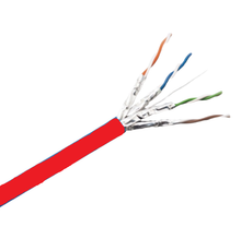 ABA Elite, Category 6A 500MHz U/FTP Stranded Cable,1000ft, Red, Part# TSM2604S03RD