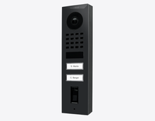 Doorbird D1102FV-S, FINGERPRINT 50 SURFACE-MOUNT IP VIDEO DOOR STATION,  Graphite black (Raven Polar), powder-coated, semi-gloss, Part# 423874169