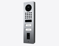 Doorbird D1102FV-S, FINGERPRINT 50 SURFACE-MOUNT IP VIDEO DOOR STATION, Chrome-finish as PVD coating, stainless steel V4A, high-gloss polished, Part# 423895072