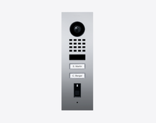 Doorbird D1102FV-F, FINGERPRINT 50 FLUSH-MOUNT IP VIDEO DOOR STATION, Chrome-finish as PVD coating, stainless steel V4A, high-gloss polished, Part# 423895256