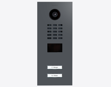 Doorbird D2102V, IP VIDEO DOOR STATION, RAL 7015, stainless steel, powder-coated, semi-gloss, Part# 423885714